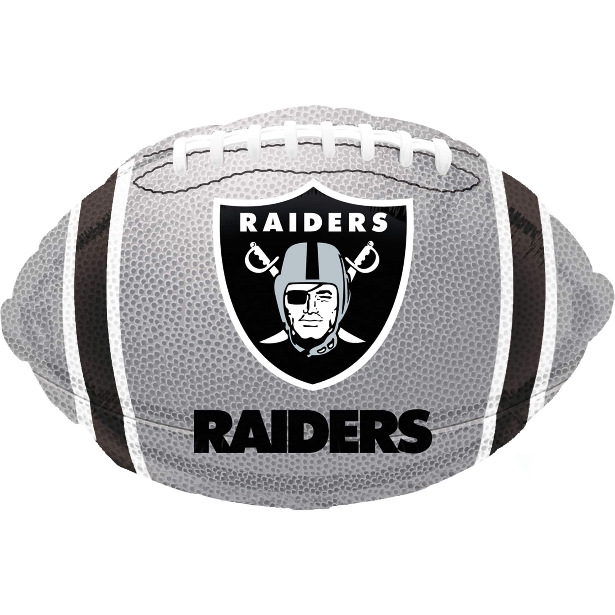 17" Las Vegas Raiders Football Foil Balloon